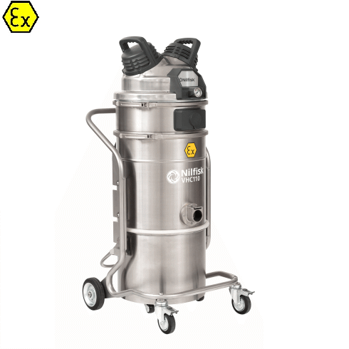 Nilfisk VHC110 Z1 EXA XXX - Odkurzacz pneumatyczny w wykonaniu Ex, ATEX, antywybuchowy