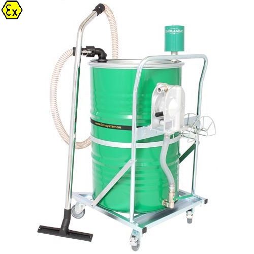 SPILLVAC® ATEX PompOut - odkurzacz beczkowy z pompą zwrotną