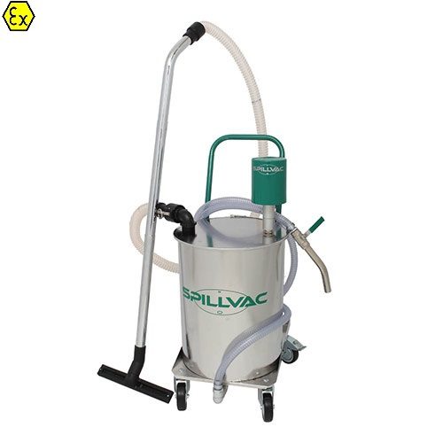 SPILLVASPILLVAC® ATEX PressOut - odsysacz cieczyC ATEX PressOut - Odkurzacz pneumatyczny do cieczy z odpompowywaniem