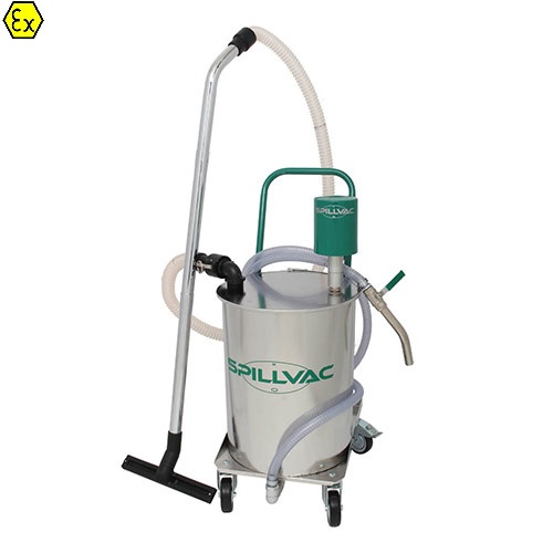 SPILLVASPILLVAC® ATEX PressOut - odsysacz cieczyC ATEX PressOut - Odkurzacz pneumatyczny do cieczy z odpompowywaniem