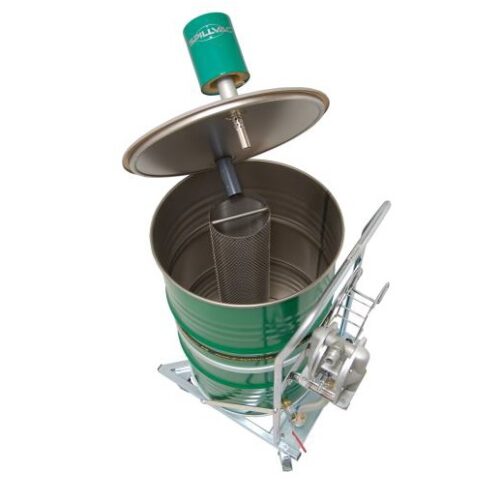 SPILLVAC PompOut - Odkurzacz beczkowy z pompą zwrotną, wnętrze