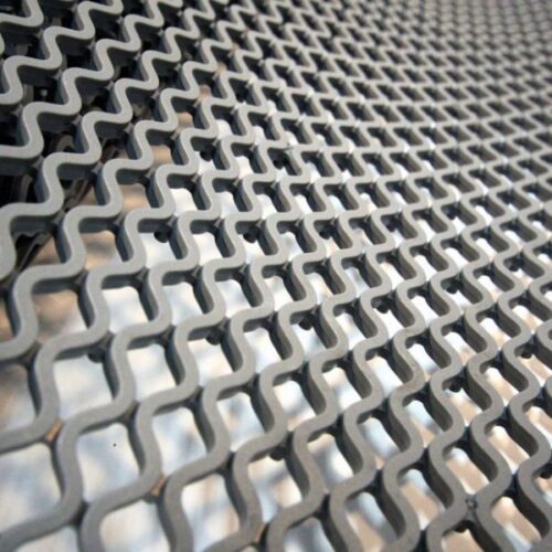 COBA Diamond Grid - mata basenowa higieniczna, szara