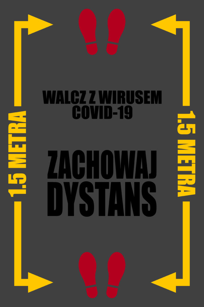 Mata Zachowaj dystans - 179 Deco Design Imperial