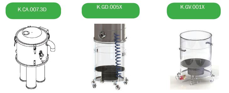 RGS A1046ECOX1.3D, A1046KECOX1.3D - wyposażenie opcjonalne