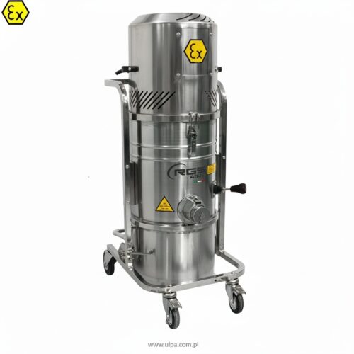 RGS AD36X3.2D - odkurzacz pneumatyczny ATEX, stal nierdzewna, strefa ATEX 22, 21, 2