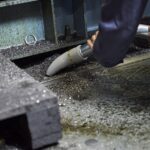 Odkurzanie wiórów metalowych